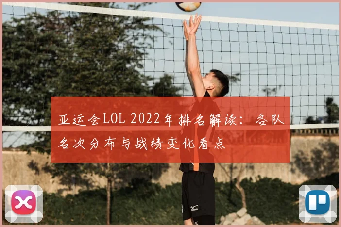 亚运会LOL 2022年排名解读：各队名次分布与战绩变化看点